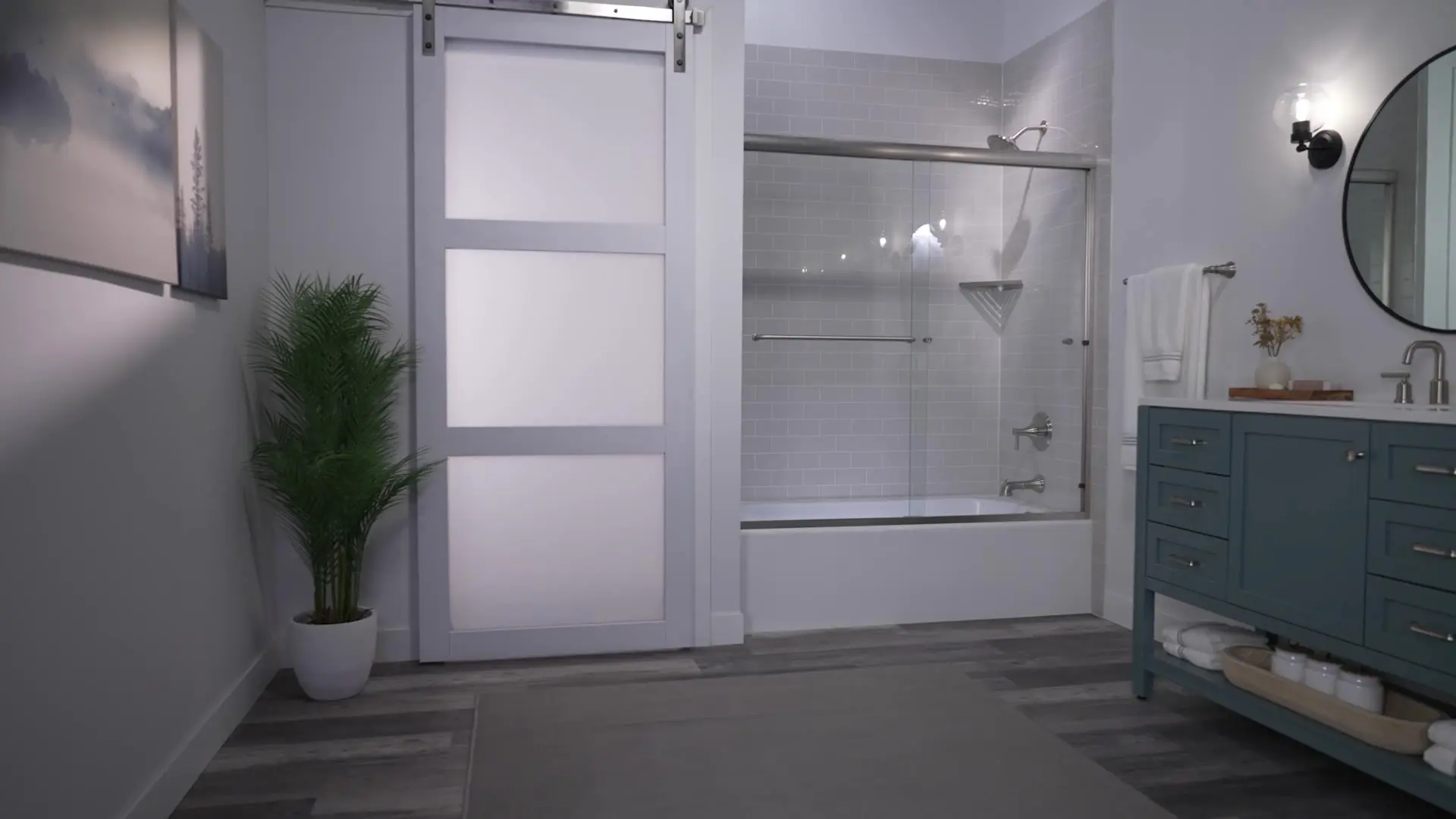 Stunning bathroom transformation